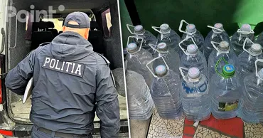 Un grup organizat specializat în comercializarea ilegală a alcoolului etilic, destructurat