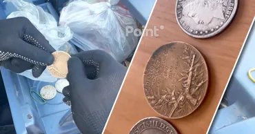 Гражданин Молдовы пытался тайно вывезти в Украину коллекцию старинных монет