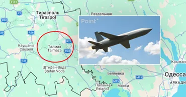 В Штефан-Водском районе произошёл взрыв после падения летательного аппарата
