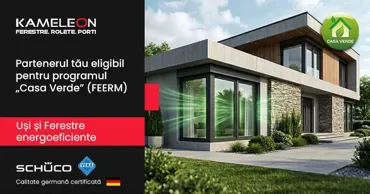 Kameleon- Partenerul tău eligibil pentru programul Casa Verde Ⓟ