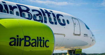 Авиакомпания airBaltic начала летать из Кишинева в Ригу