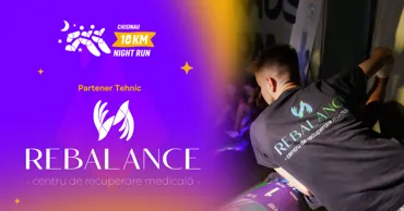 Rebalance devine partener al cursei Chisinau 10 km Night Run 2026 Ⓟ
