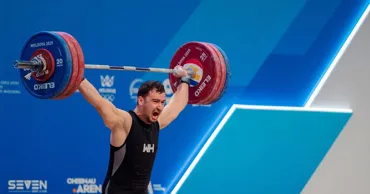 Marin Robu, singurul moldovean la Mondialele de haltere: Ce obiectiv și-a propus