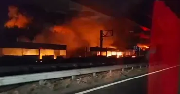 Под Киевом после российской атаки началась детонация