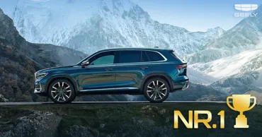 Geely - №1 на автомобильном рынке Молдовы Ⓟ