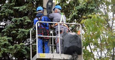Партия "Шор" начала установку уличного освещения в селе Мэлэешть.