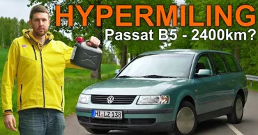 Немец смог проехать на одном баке VW Passat 2400 км