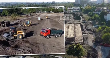 На Чеканах строят крупнейшую перехватывающую парковку Кишинева: более 500 мест