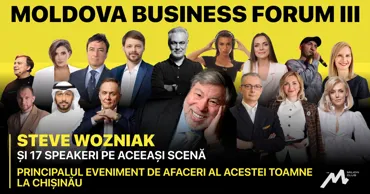 Moldova Business Forum III: Au mai rămas 24 zile până la eveniment Ⓟ