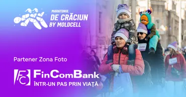 FinComBank susține Maratonul de Crăciun by Moldcell 2025 Ⓟ