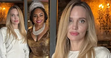 Анджелина Джоли удивила фанатов «новым» лицом на бранче