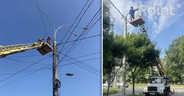 Бригады Lumteh провели работы по техобслуживанию системы уличного освещения в столице