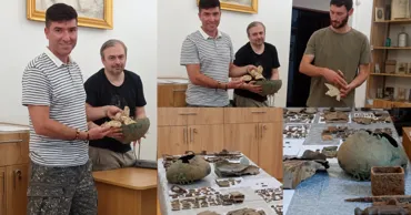 Un cazan de bronz, vechi de aproape trei milenii, salvat de specialiști la Fălești