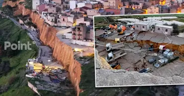 Alunecare de teren masivă în Sicilia: Autoritățile vorbesc despre o situație dramatică