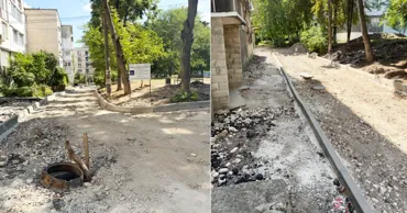Кишинёвцы пожаловались на затянувшийся ремонт по программе "Европейский двор"