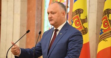 Президент РМ Игорь Додон.