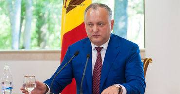 Президент РМ Игорь Додон.