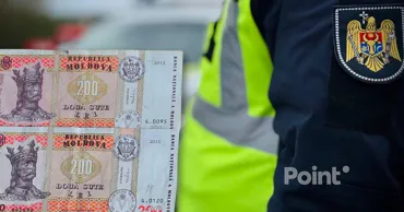 Житель Молдовы попытался подкупить полицейских 400 леями и заплатил 30 тысяч штрафа