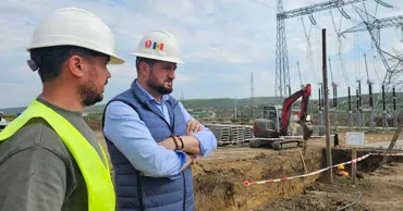 Жунгиету: Moldelectrica подала напряжение на электрическую подстанцию Вулканешты