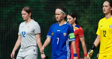 Naționala feminină WU-19 a Moldovei, învinsă din nou cu 0-5 de România