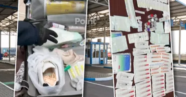 На таможне в Тудоре обнаружили спрятанные в обуви косметологические препараты
