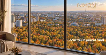 Apartament cu cea mai frumoasă priveliște asupra orașului, în complexul Nixon Ⓟ