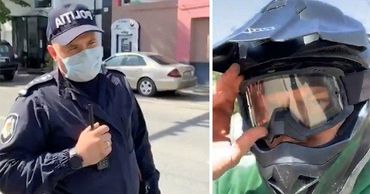 Мотоциклисту, угрожавшему и оскорблявшему полицейских, грозит до 2 лет тюрьмы. Фото: Point.md