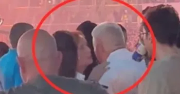 O judecătoare, filmată la un festival alături de omul pe care îl judecă