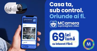 Moldtelecom lansează MCamera — serviciu inteligent de supraveghere video Ⓟ