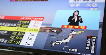 У берегов Японии произошло сильное землетрясение, объявлена угроза цунами