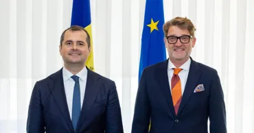 Parteneriatul moldo-român, discutat de Vasile Tofan și Cristian-Leon Țurcanu