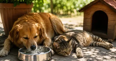 Cum protejăm animalele de companie în caniculă? Reguli care le pot salva viața