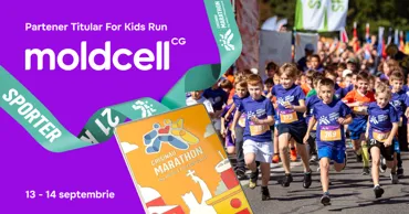 Moldcell: Partener titular Kids Run 2025 Ⓟ