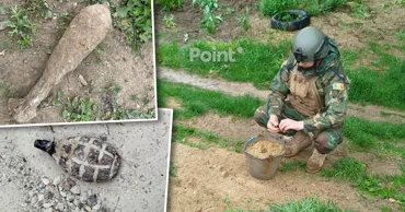 В Штефан-Водэ возле автовокзала нашли склад снарядов времен Второй мировой войны