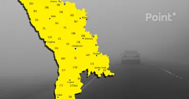 В Молдове продлили метеопредупреждение в связи с туманом