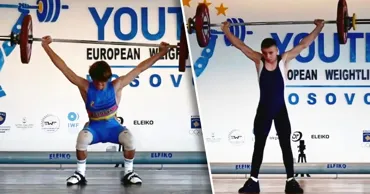 Молдавские тяжелоатлеты завоевали золото и серебро чемпионата Европы U15