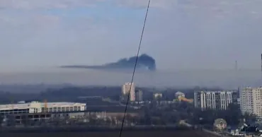 В Кишиневе на складе строительных материалов вспыхнул пожар