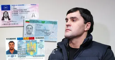 Jurnaliștii au prezentat documente pe nume fals, ridicate de la Țuțu în timpul perchezițiilor din Grecia