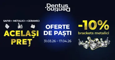 Dentus•Dentino: Ofertă de Paște la Brackets Ⓟ