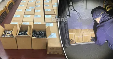 В автобусе Киев — Кишинев обнаружили тайник с 7 000 товарами для ухода за волосами