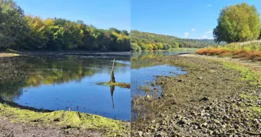 „De când sunt eu, așa ceva nu am văzut”: Imagini alarmante de pe Nistru