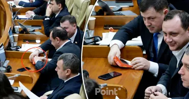 Mai mulți deputați din Parlament au făcut o pauză dulce în timpul ședinței