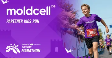 Moldcell Marathon for Kids: Locul unde începe prima mare victorie Ⓟ