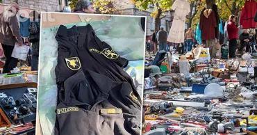 На блошином рынке в Кишинёве нашли форму спецподразделения Fulger