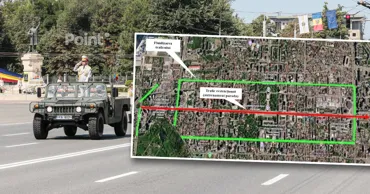 Circulație restricționată în această seară în Capitală din cauza repetiției pentru paradă