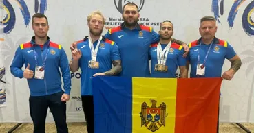 Sportivii moldoveni au câștigat medaliile de argint și bronz la Campionatul Mondial de powerlifting