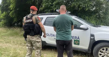 Украинца задержали в Бричанском районе после незаконного пересечения границы