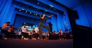 В Тирасполе прошел грандиозный концерт «Рок Симфония».