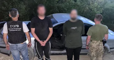 В Винницкой области двое мужчин попытались прорваться на автомобиле в Молдову