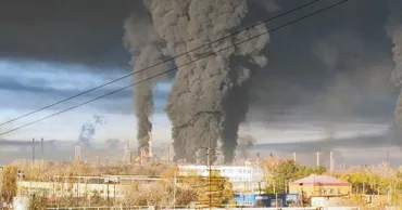 Беспилотники атаковали Новокуйбышевский НПЗ в Самарской области
